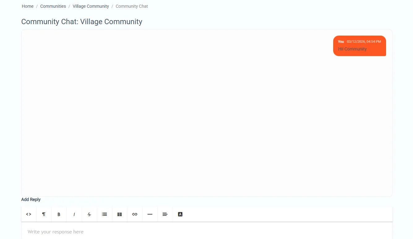Marketplace Community Groups Addon
