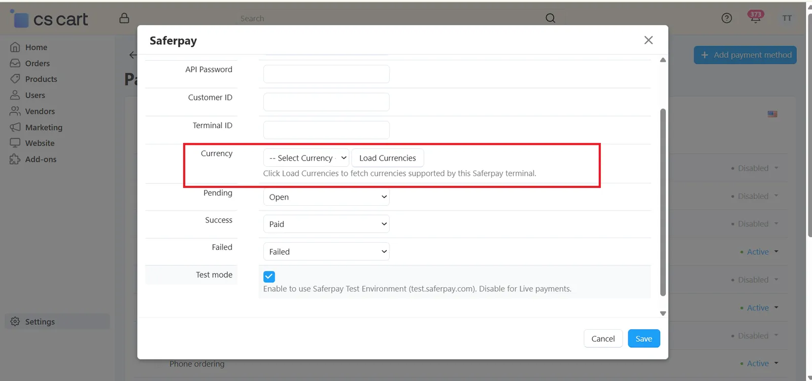 Configure Status Mapping