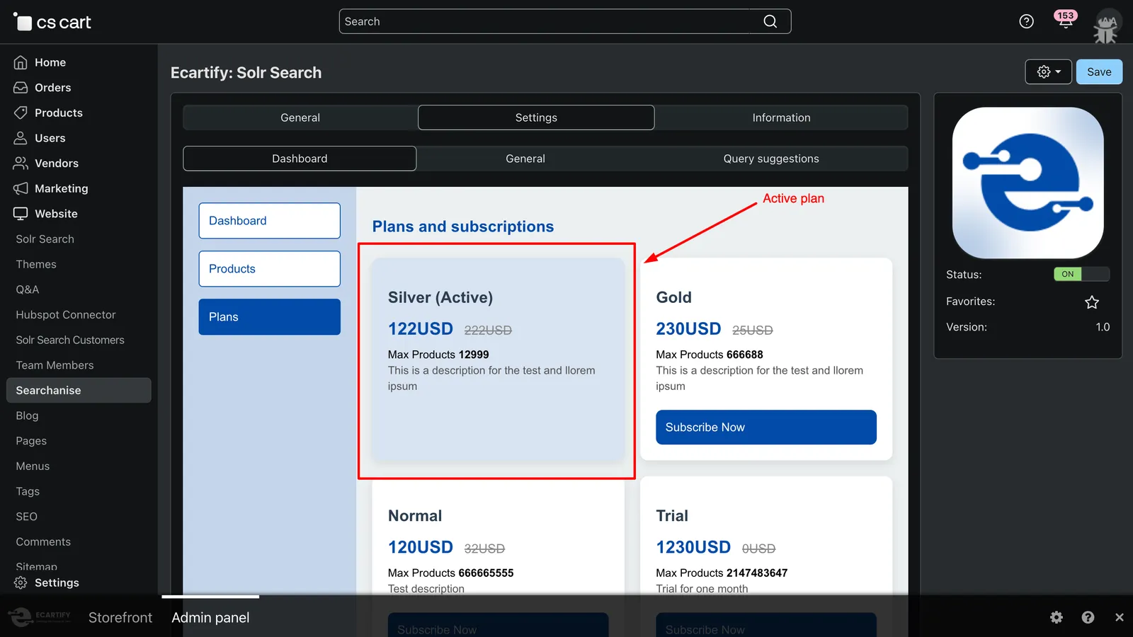 Solr Search Data