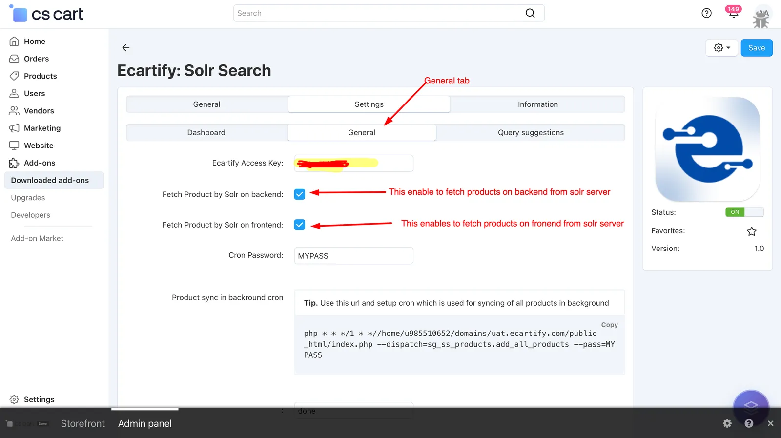 Solr Search Result