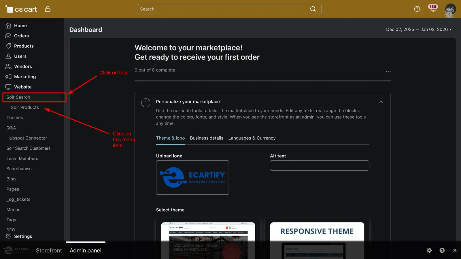 Solr Pages