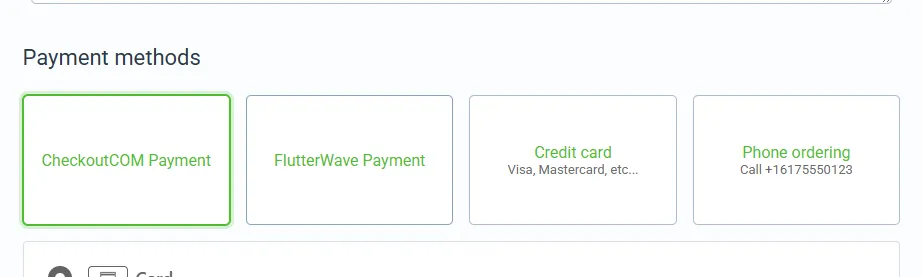 Ecartify: Checkout.com Payment Gateway