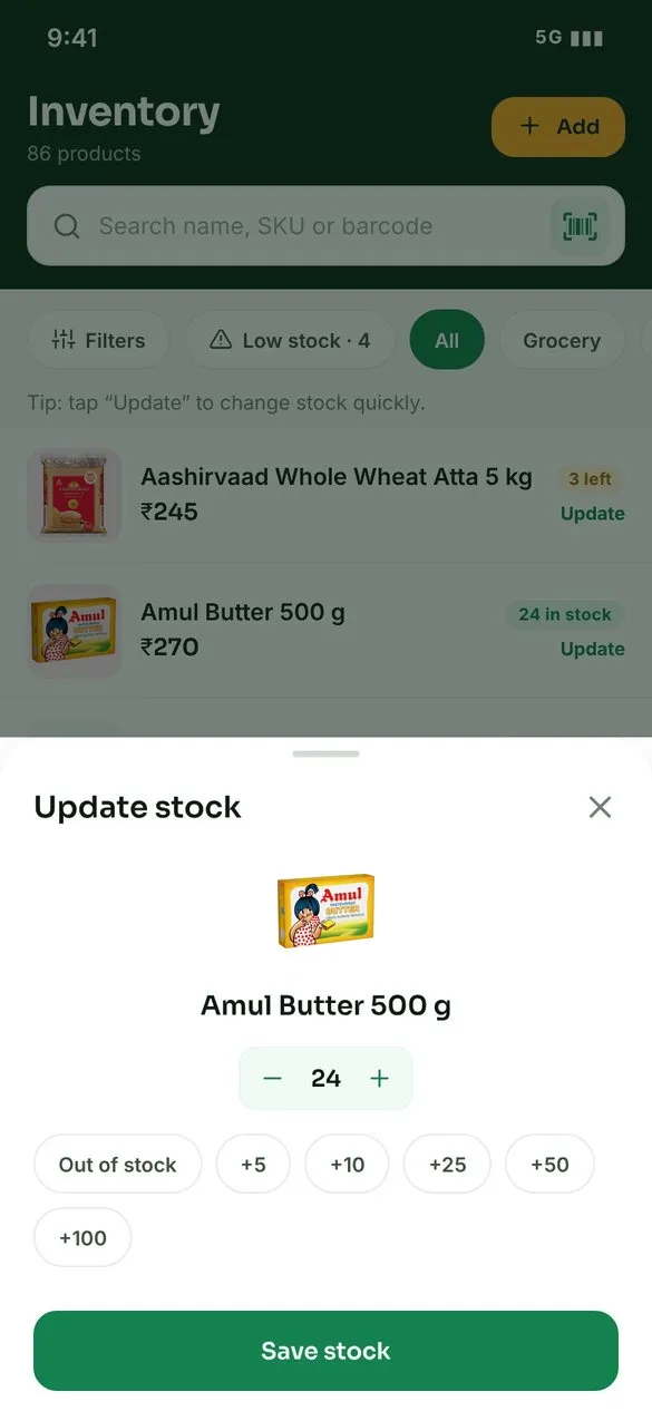 Kartzy Update stock